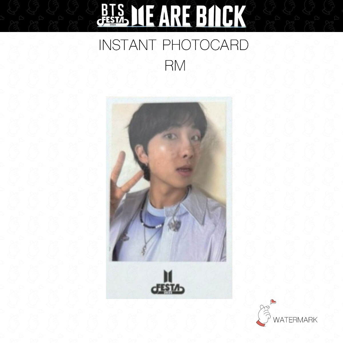 PRE BTS FESTA 2025 ARMY ZONE / CAPSULE MERCH / 10K KRW BONUS