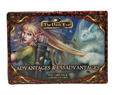The Dark Eye - Advantages & Disadvantages- Card Pack  -Neu OVP 2. Wahl *