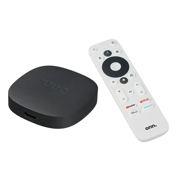 【新品未使用】Nreal Streaming Box New - ONN Streaming Box 4K Streaming Wi-Fi Android TV UHD
