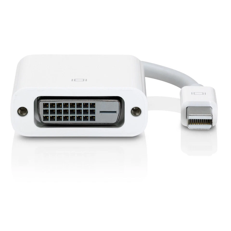 Original Apple DVI adapter Mini DisplayPort (M) DVI-D (F) MB570Z/B New - Photo 1/1