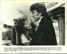 1979 Press Photo Robin Ellis & Angharad Rees star in Poldark II - nop27173