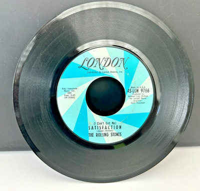 Rolling Stones 45 Staisfaction, 45-LON 9766, 1965