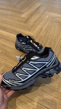 Men’s Salomon Xt6 Trainers black grey lunar Size 8 Hiking Boots GORETEX