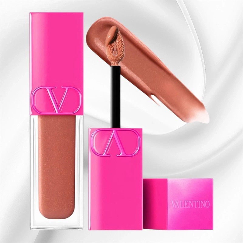 Valentino Puffer Complex Lip Plumper Gloss - 122A Warm It Up