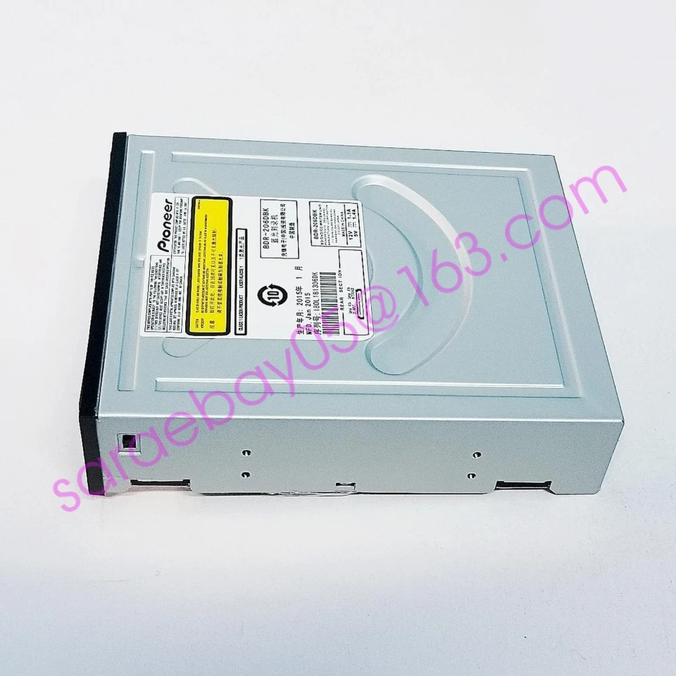 Pioneer BDR-206DBK 12X Blu-ray BD-R SATA BD DVD CD Drive Burner Writer 3D Player - Image 4 of 4