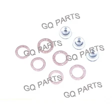 Injector Seal Kit With Heat Shield For Kubota 19077-53650 D1105, 3 Cylinder.