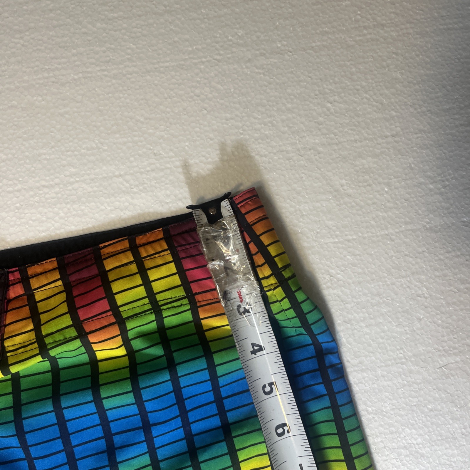 Body Glove Vapor Skin Board Swim Trunks Men’s Sz 36 Green Blue Tetris