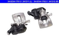 Hinterachse Rechts ATE 24.6234-1702.5 Bremssattel FüR Renault