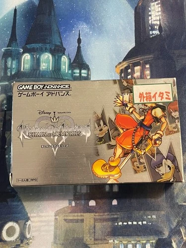 Game Boy Advance Kingdom Hearts Chain of Memories Japan GBA game US Seller