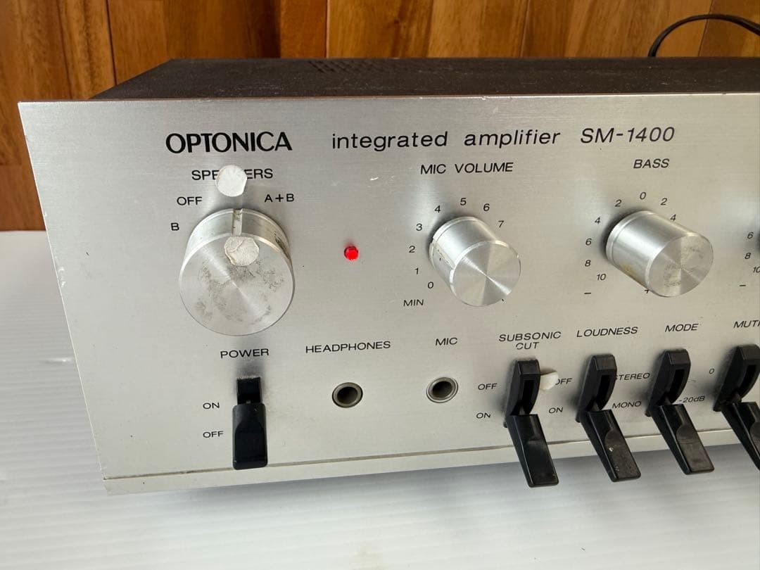 Sharp Optonica SM-1400 Amplifier Sound And Audio Control Japan | eBay