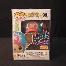 Funko Pop Animation 99 Tony Tony Chopper Signed Lisa Ortiz JSA COA W/ Protector
