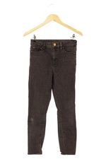 ASOS PETITE Damen Jeans Slim Fit Grau W27/36/S Casual Modern