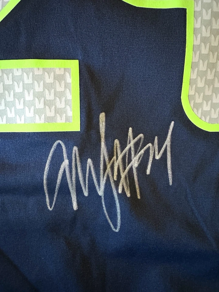 Marshawn Lynch Seattle Seahawks RB Signed Nike On Field Jersey w/JSA COA - Image 3 of 4
