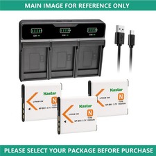 Kastar Battery LHD3 Charger for Sony NP-BN1 Type N Cyber-shot DSC-WX220TX200V