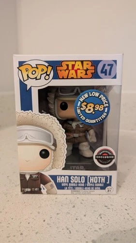 Funko Pop! Star Wars Blue Box - Han Solo (Hoth) #47 GameStop Exclusive