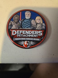 Star Wars 501st Legion Defenders Detachment Challenge Coin