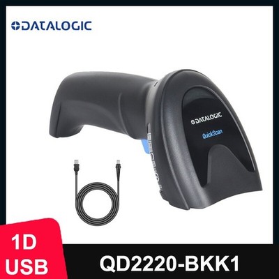 Datalogic QuickScan QD2220-BKK1 Handheld 1D USB Barcode Scanner Imager w/ Cable