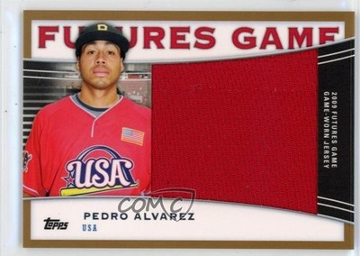 2010 Topps Pro Debut Futures Game Relics Gold 20/25 Pedro Alvarez Rookie RC g2d