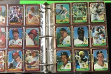 1987 Donruss Opening Day  + The Rookies & Highlights sets in Binder & Pages
