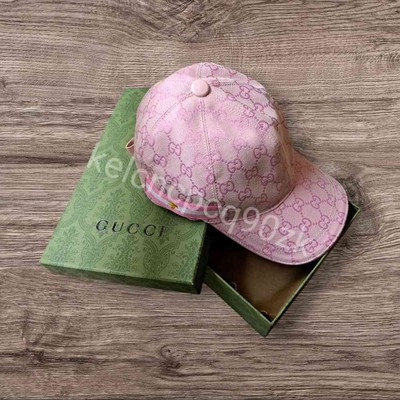 Gucci pink Baseball Cap hat Size medium Genuine 