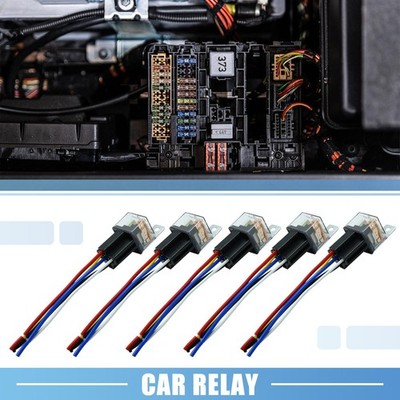 5pcs JD-2914 5 Pin DC 24V 80A Universal Car Fuse Relay Switch Power with Harness