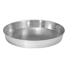 "American Metalcraft A90161.5 A9000 Series Pan, 16"" Dia. x 1.5"" H", Silver