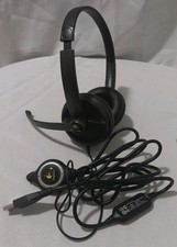 Logitech A-0374A USB Headset with Microphone Tested Works Great