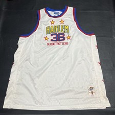 Fubu Platinum Harlem Globetrotters 36 Lemon 75th Anniversary Jersey Men  s 3XL