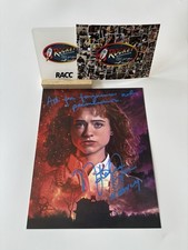 Natalia Dyer in-person signed autograph/autograph 20x25cm Stranger Things