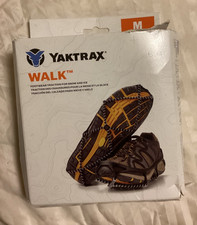 Yaktrax WALK Ice Cleats Unisex Size Medium, Shoe M 9-11, W 10-12  