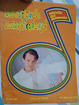 MIGUEL BOSE TATIANA MARISELA MENUDO RICKY MARTIN MARIA CONCHITA ALONSO
