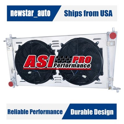 4ROW Radiator+Shroud Fan FOR 1999~02 01 Ford F150 F250 F350 Super Duty 4.6L/5.4L