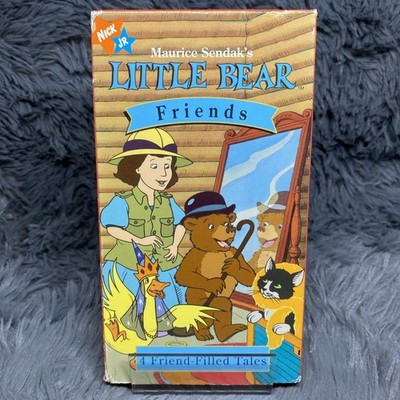 Little Bear Friends 4 Friend-Filled Tales VHS 1999 Nickelodeon