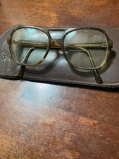 Vintage Aviator-Style Custom Optical Eyeglasses w/Case