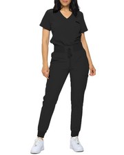 Monarch Uniforms Slim Fit Stretchy Scrubs Women's Jogger Scrub Set Slim Jogge...