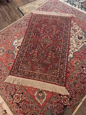 Karastan 2' 10" X 5' SAROUK #785 Wool RUG/CARPET Made in USA