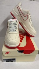 NIKE AIR FORCE 1  SUPREME  Colore Beige/Red Taglia 43