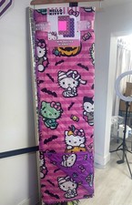 NWT Hello Kitty Reversible Twin Halloween Quilt Blanket Mummy Frankenstein 60x90