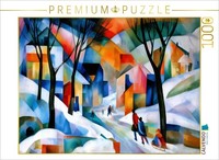 Calvendo Puzzle Winter Delights | 1000 Pieces, Finished Size 25.2 × 18.9 In (64