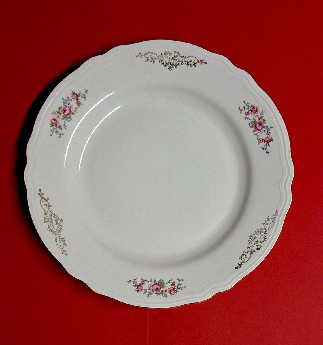 Bomboniera decorazione Vassoio piatto Rettangolare ceramica Bianca 38 x 15,5 cm wedding Matrimonio art 29106