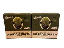 Dr. Squatch Exclusive Star Wars Limited Edition 2 Soap Bars Yoda Wisdom Wash 5oz