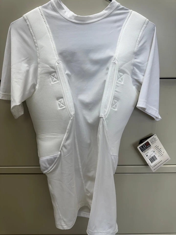 5.11 Tactical Men's Holster Shirt, Polyester/Spandex Blend, Strengthened Seams - Image 3 of 4