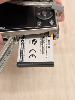 Fujifilm Digital Camera FinePix F50fd Silver Retro 12MP Super CCD
