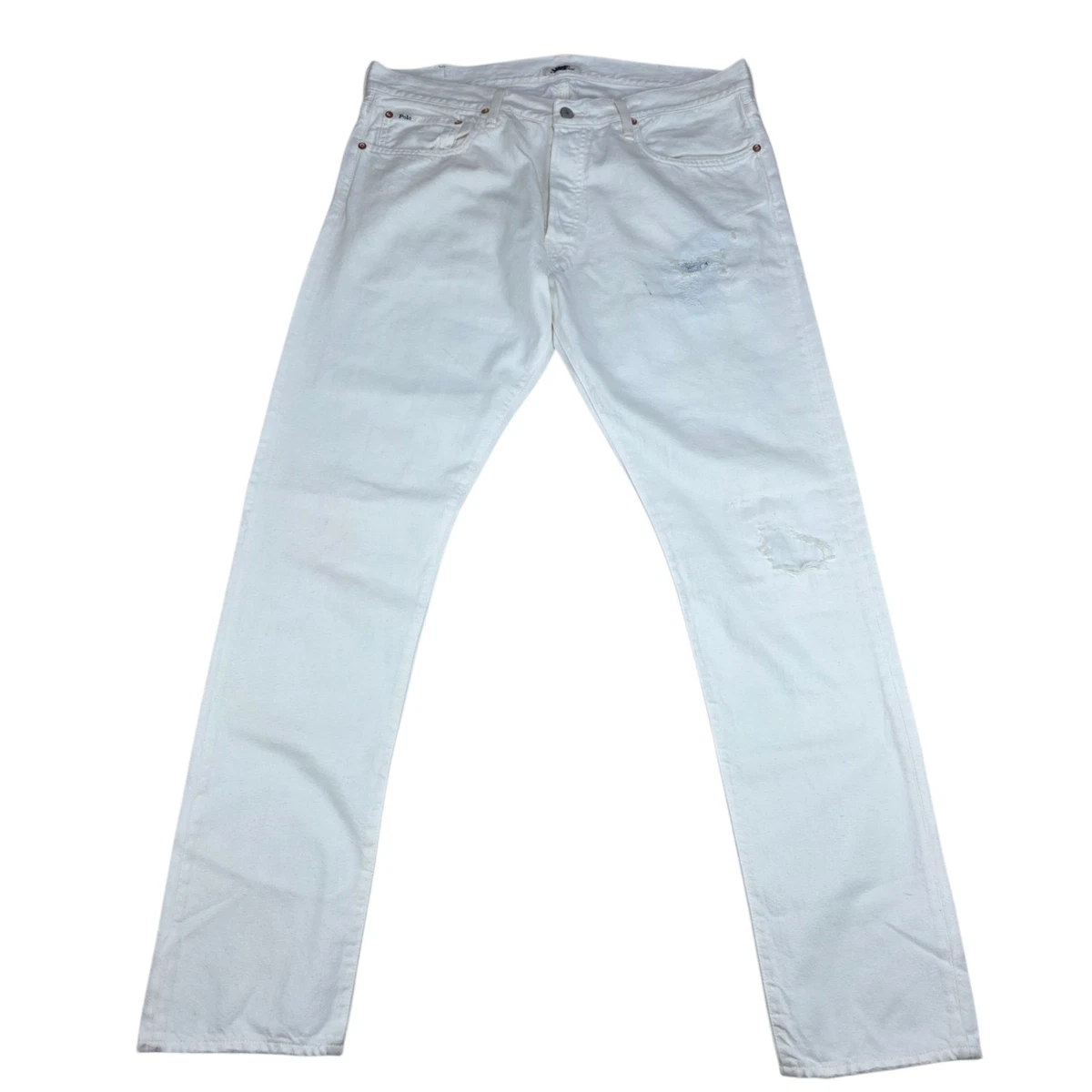 Polo Ralph Lauren White Jeans for Men for sale | eBay