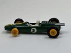 Vintage 1960s Matchbox Lesney No. 19 Lotus Race Car Green #3 MISSING 1 Wheel