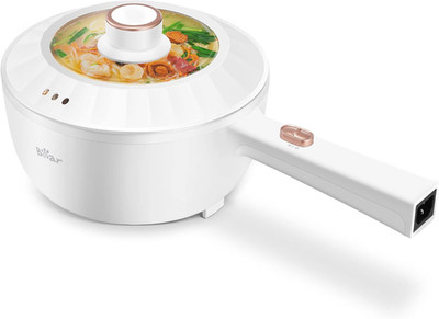 Hot Pot Electric, 2L Multifunctional Portable Cooking Pot, 1000W Rapid Noodles E