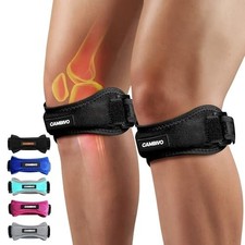 Patella Tendon Knee Straps 2 Pack for Knee Pain Relief, Knee Brace for Women