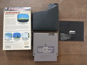 10 CIB Nintendo NES Game Lot Star Voyager, Top Gun, Airwolf, Ninja Gaiden, Golf