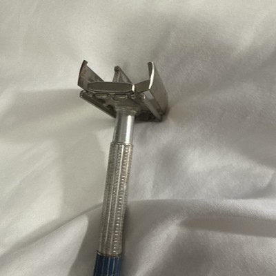 Gillette Safety Razor Blue Tip Super Speed Vintage