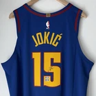 Nikola Jokic Signed Denver Nuggets Nike ADV NBA Authentic Jersey USASM BAS COA